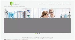 Desktop Screenshot of echohospitalcharity.org